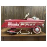 Fire, chief pedal car