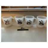 Fire King Game Bird Cups