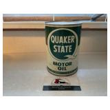 Quaker State Oil Can