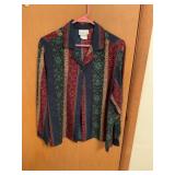 Bon worth L petite button up shirt