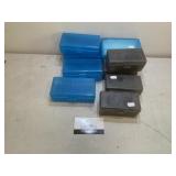 Plastic ammo boxes