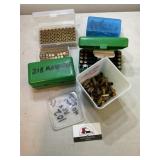 Misc brass casings / 218, misc