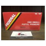 Federal Pistol Primers qty 1000