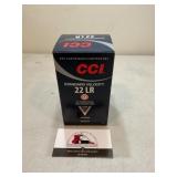CCI 22 long rifle 500 cartridges