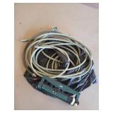 Garden Hose and Sprinkler