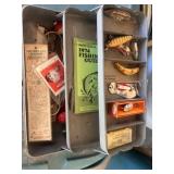 Tackle box and misc