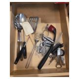 Drawer of Kitchen Utensils