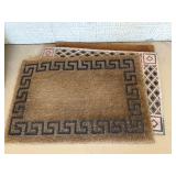 Three outdoor Rugs