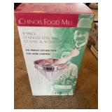 Chinois Food Mill Steel Mill