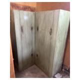 Rustic Corner Cabinet