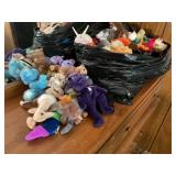 Bag of TY beanie Babies