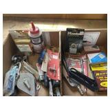 Staples, Air Compressor tools and Garage Misc