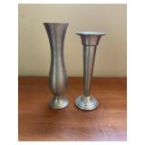 Pewter Vases