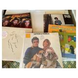 Records, Beegees, Billy Joel, captain and Tennille