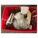 Tote of Kitchenware