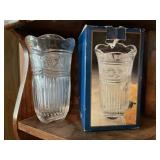 Stylesetter Lead Glass Vase