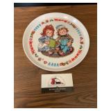 Raggedy Ann and Andy plate/ mug