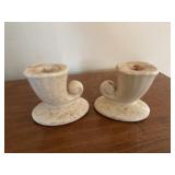 Ceramic Candlestick Holders