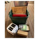 Tote of Kitchenware