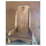 Wood Doll Chair