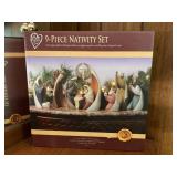 9 Piece Nativity Set