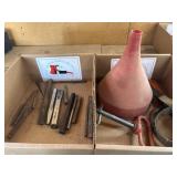 Chisels and Punches and misc tools