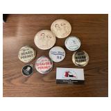 Vintage collectable buttons