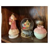 Snow Globe, Ceramic Decor