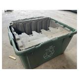 Two empty totes