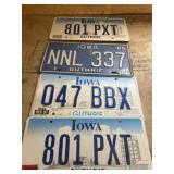 License plates