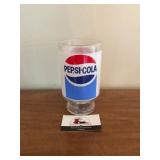 Pepsi Cola Glass