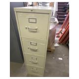 Metal filing cabinet
