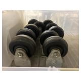 Castor wheels