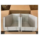 6 Sand Colored bins