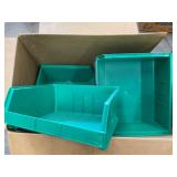 4 Green Lewis bins
