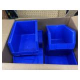 6 Blue bins