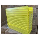 12 Yellow bins