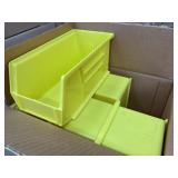Akro Yellow Bins 12 Pack 6 x 10 x 4