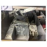 Caster wheels and assemblies