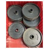 Cast iron wheels