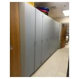 Wall cabinets, approximately 160' x 79 tall 29