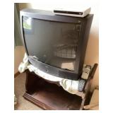 Tv on stand