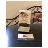 Tin Jefferson Rendering advertising match holder