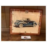 Vintage car clock