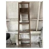 Wooden ladder