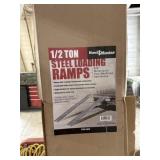 Steel loading ramps