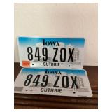 License plates