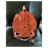 Extension cord on reel