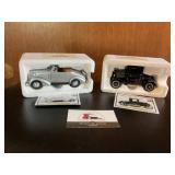 Vintage Chevy car replicas