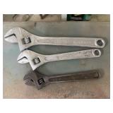 Adjustable wrenches